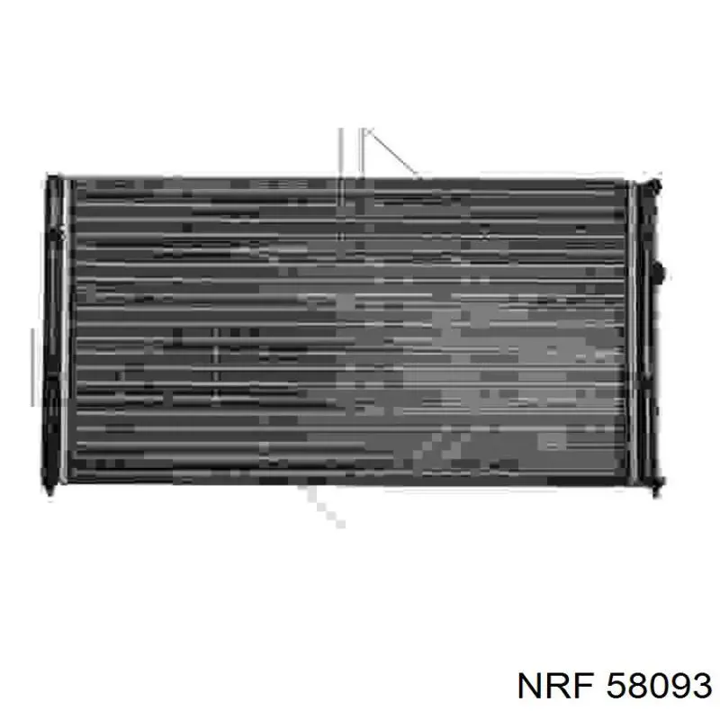 58093 NRF радиатор