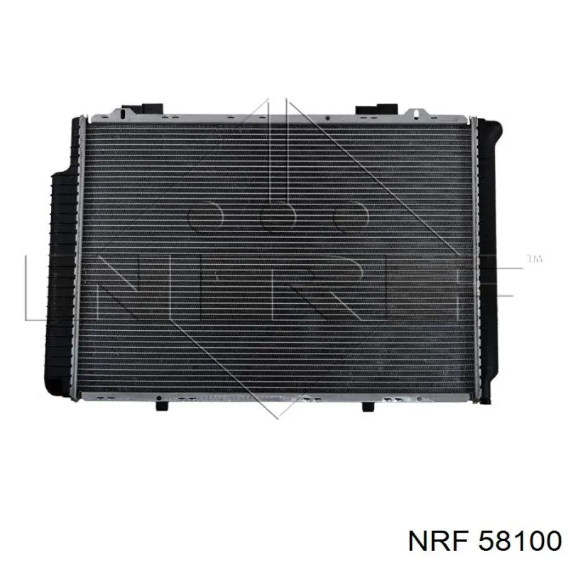 58100 NRF радиатор