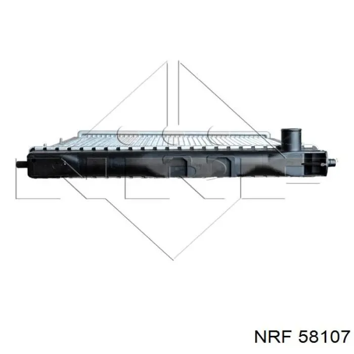 Купить 58107 NRF Радиатор водяной