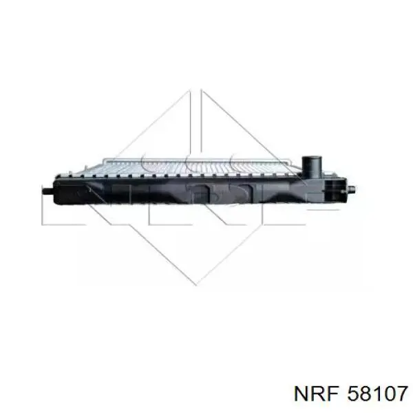Радиатор охлаждения двигателя NRF 58107 цена, от 62.59 USD
