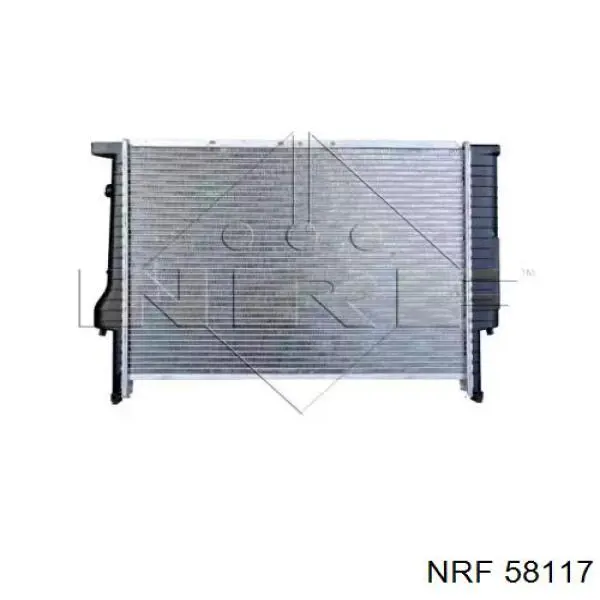 Радиатор 58117 NRF