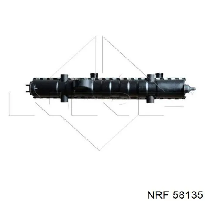 Купить 58135 NRF Радиатор водяной