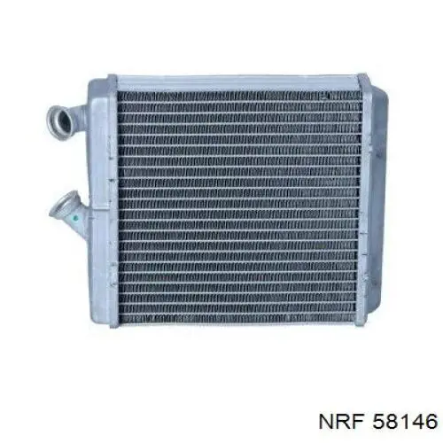 58146 NRF Радиатор отопителя салона