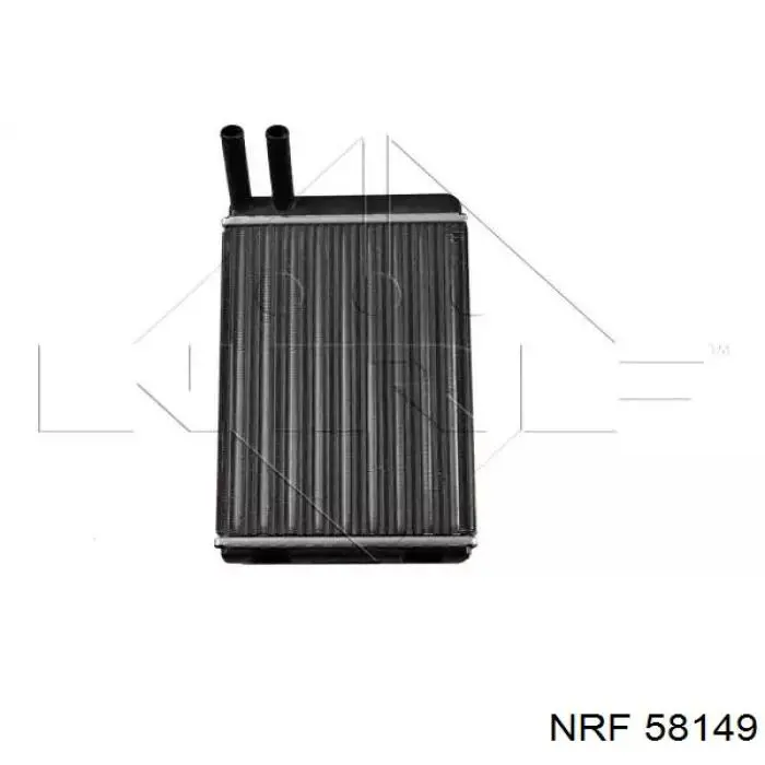 Радиатор печки (отопителя) на Volvo 940 944