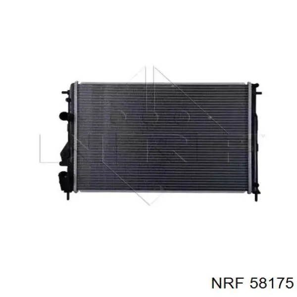 Radiador refrigeración del motor 58175 NRF