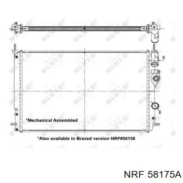 Радиатор AC220002 Maxgear