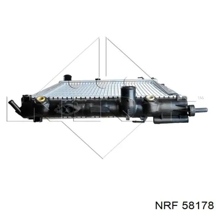 Купить 9202506 Opel Радиатор водяной