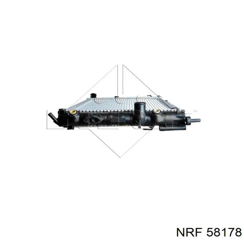 58178 NRF радиатор