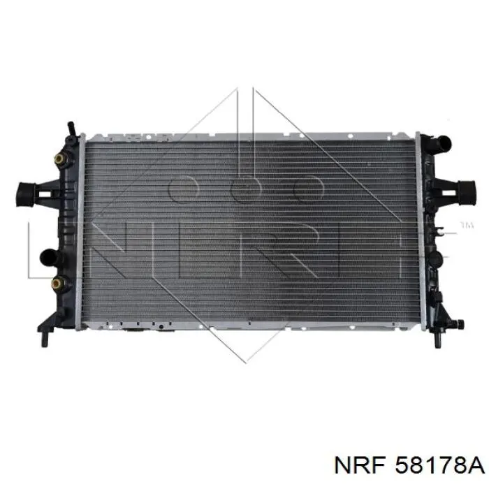 Купить 58178A NRF Радиатор водяной