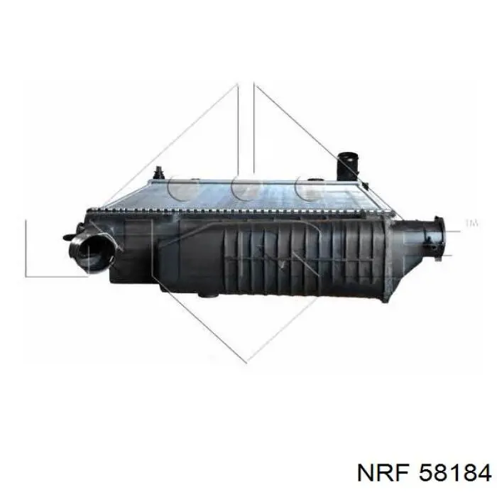 Радиатор охлаждения двигателя NRF 58184 цена, от 57.37 USD