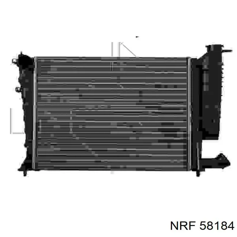 Радиатор охлаждения NRF 58184