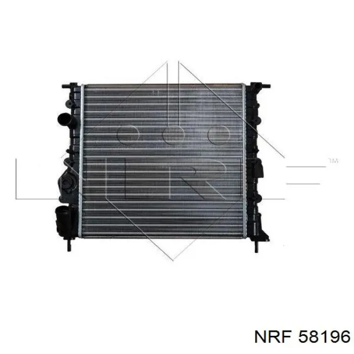 58196 NRF Радиатор основной