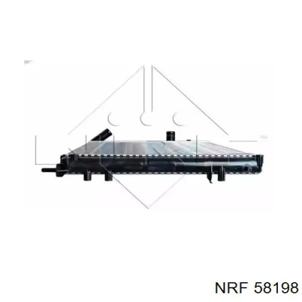 Радиатор охлаждения двигателя NRF 58198 цена, от 53.22 USD