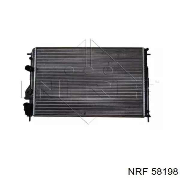58198 NRF Радиатор основной