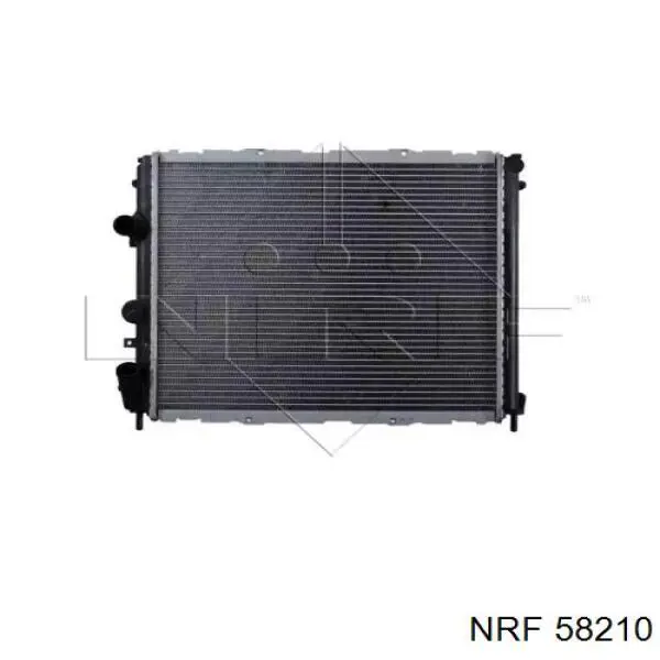 Radiador refrigeración del motor 58210 NRF