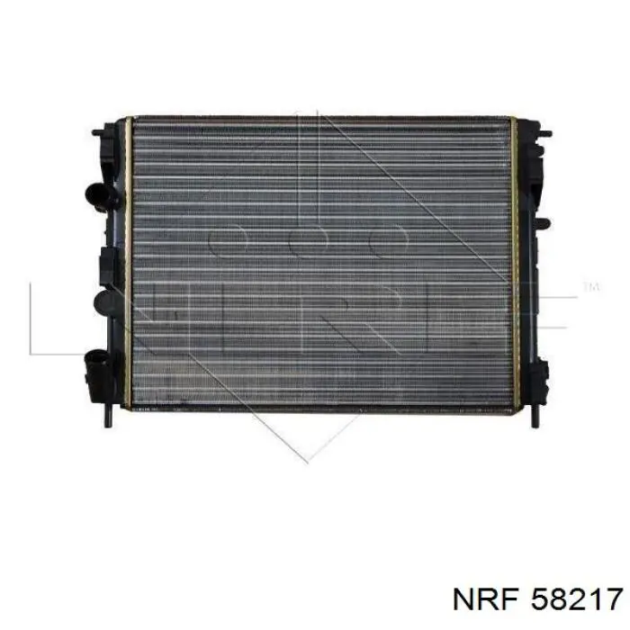 Radiador refrigeración del motor 58217 NRF
