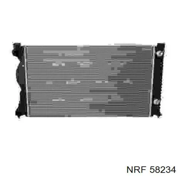 Радиатор охлаждения двигателя NRF 58234 цена, от 133.79 USD
