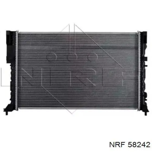 Радиатор охлаждения двигателя NRF 58242 цена, от 86.79 USD