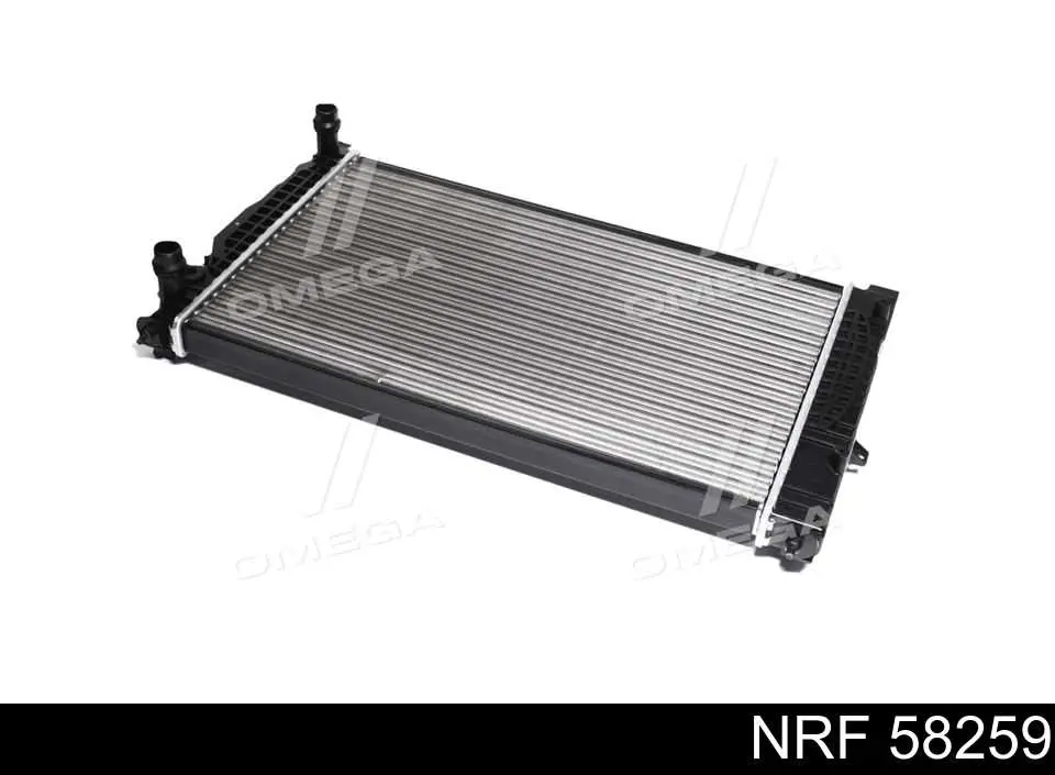 58259 NRF радиатор