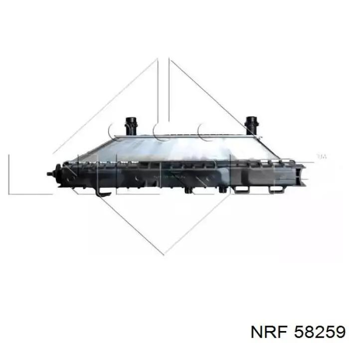 Купить 58259 NRF Радиатор водяной