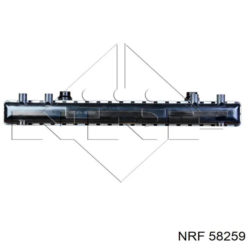 Радиатор 58259 NRF