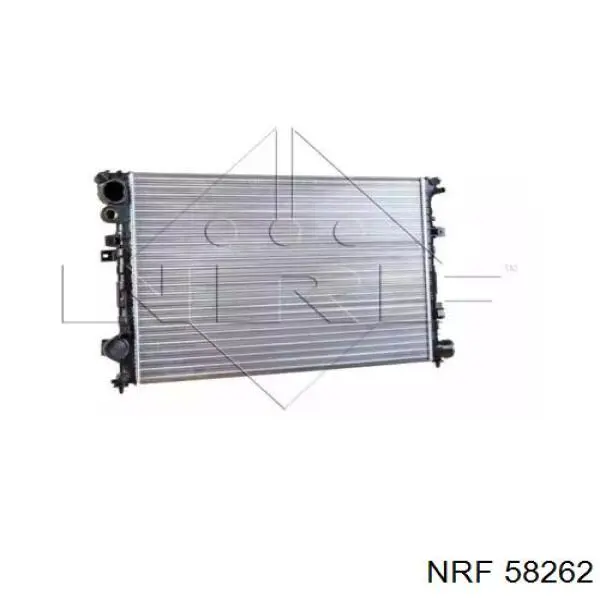 Radiador refrigeración del motor 58262 NRF