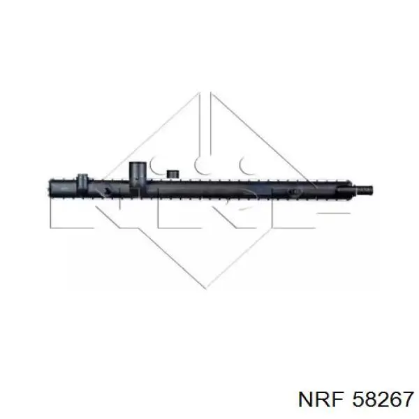 58267 NRF радиатор