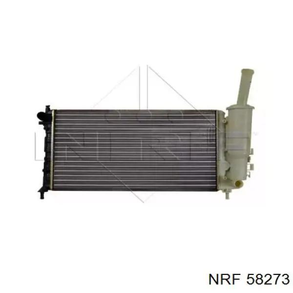Радиатор охлаждения двигателя на Fiat Punto  III 