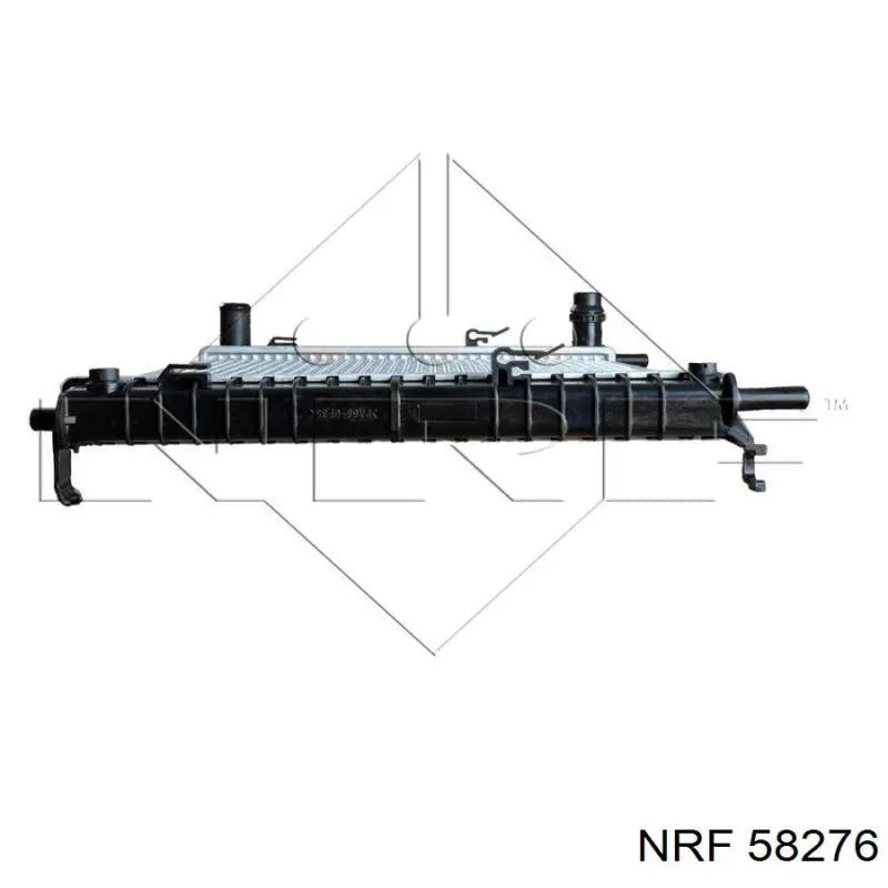 Радиатор охлаждения двигателя NRF 58276 цена, от 72.38 USD