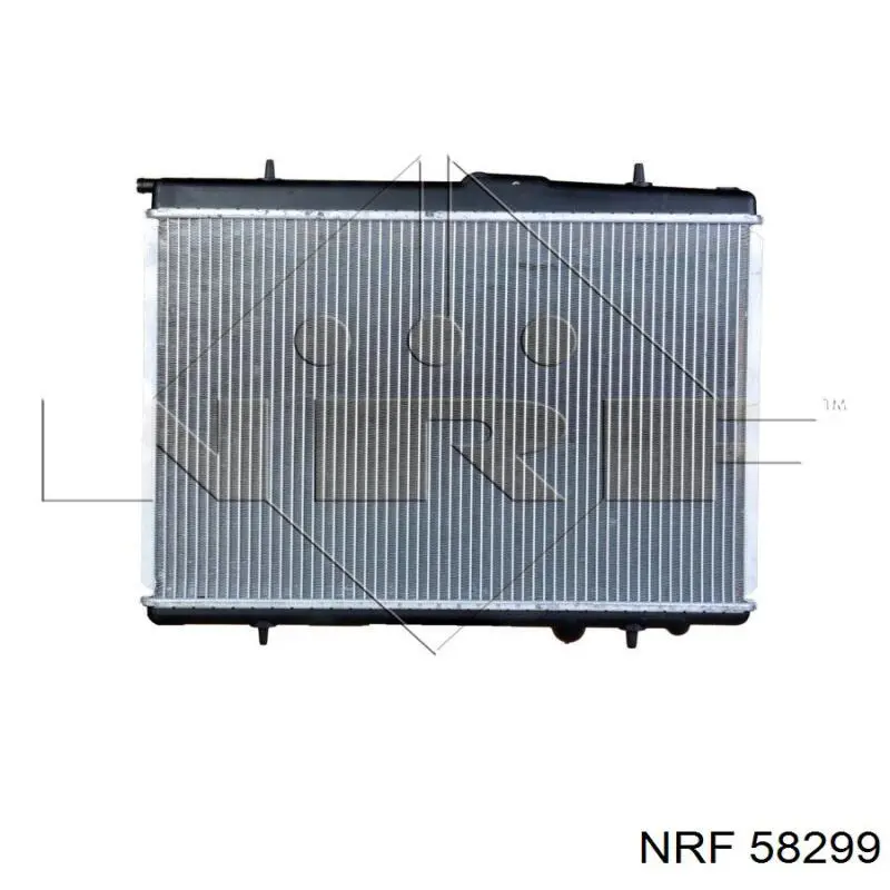 Радиатор охлаждения двигателя NRF 58299 цена, от 61.31 USD