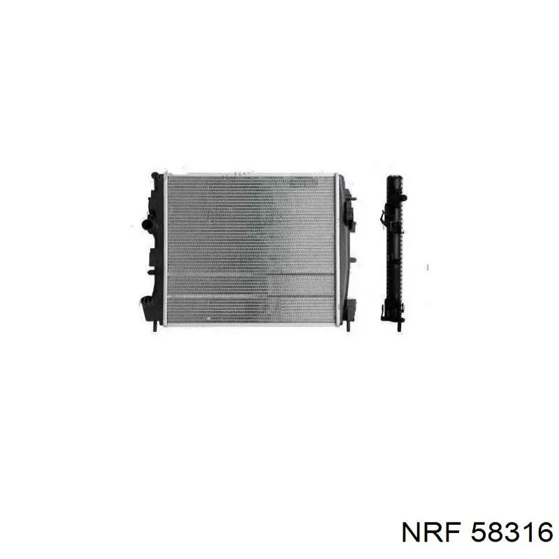 8660003481 Renault (RVI) Радиатор основной