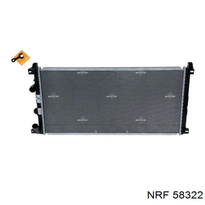 Купить 9161437 Renault (RVI) Радиатор водяной