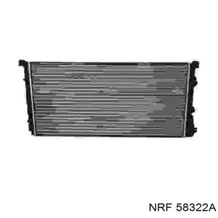 Радиатор 58322A NRF