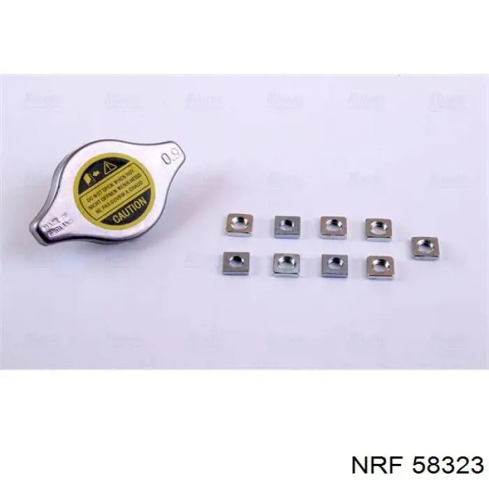 Радиатор охлаждения двигателя NRF 58323 цена, от 81.44 USD