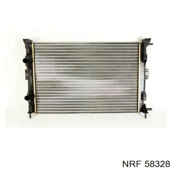 Radiador refrigeración del motor 58328 NRF