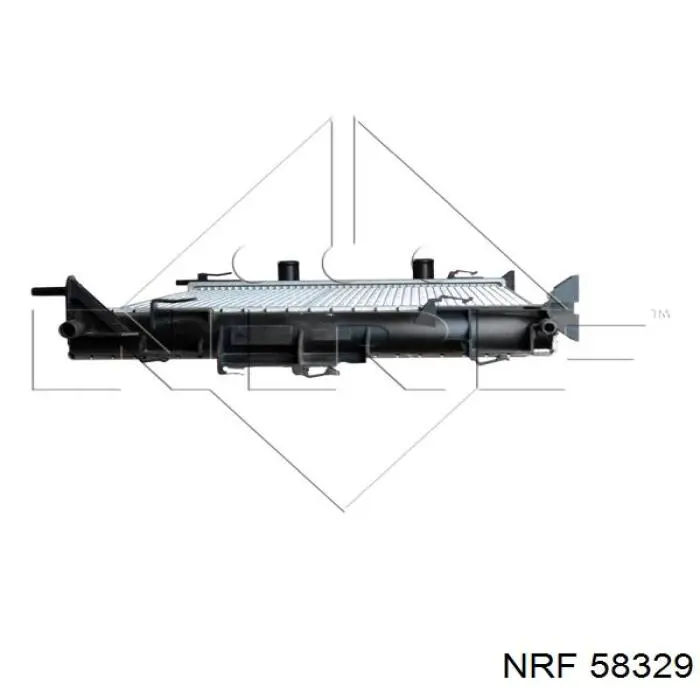58329 NRF радиатор