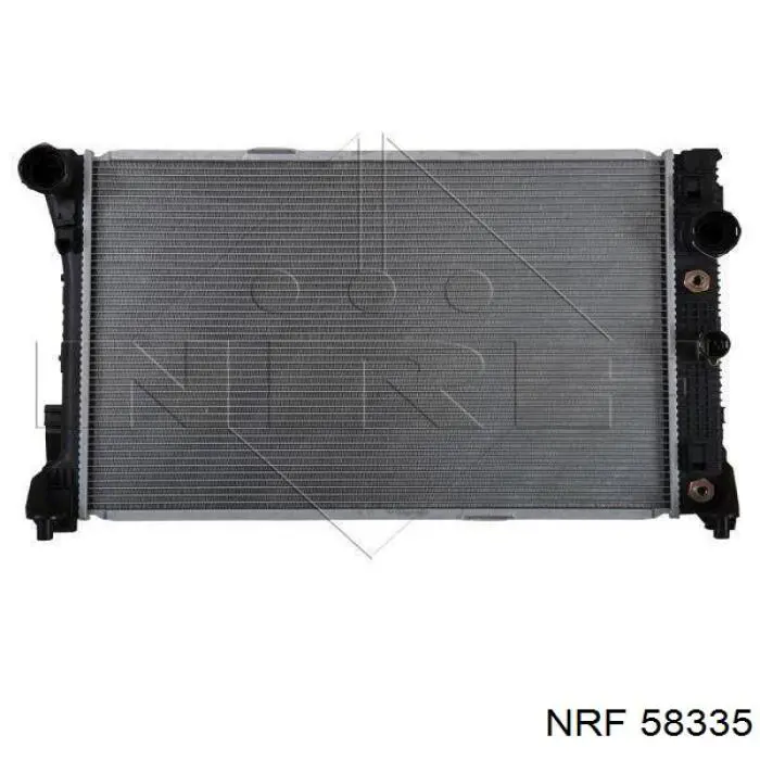 Radiador refrigeración del motor 58335 NRF
