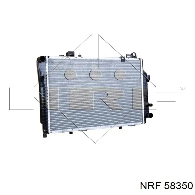 58350 NRF радиатор