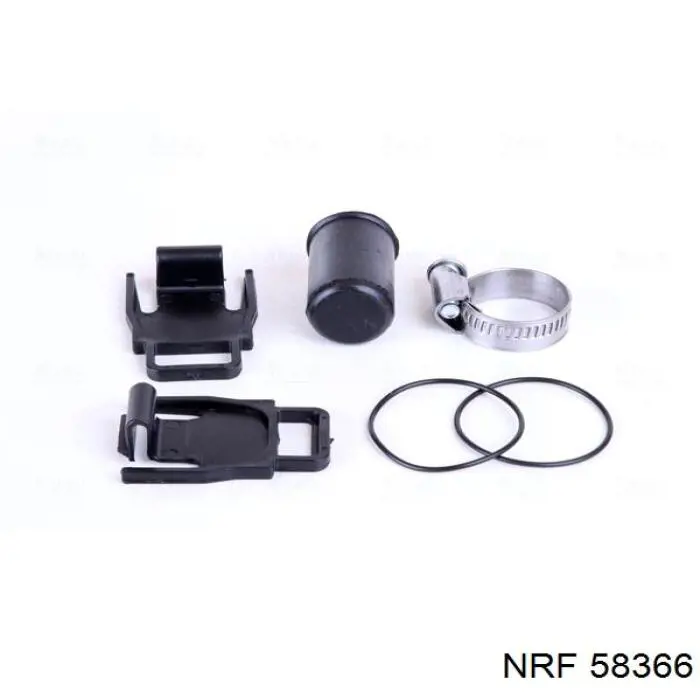 Купить 58366 NRF Радиатор водяной