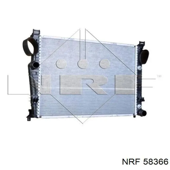 Радиатор охлаждения двигателя NRF 58366 цена, от 200.40 USD