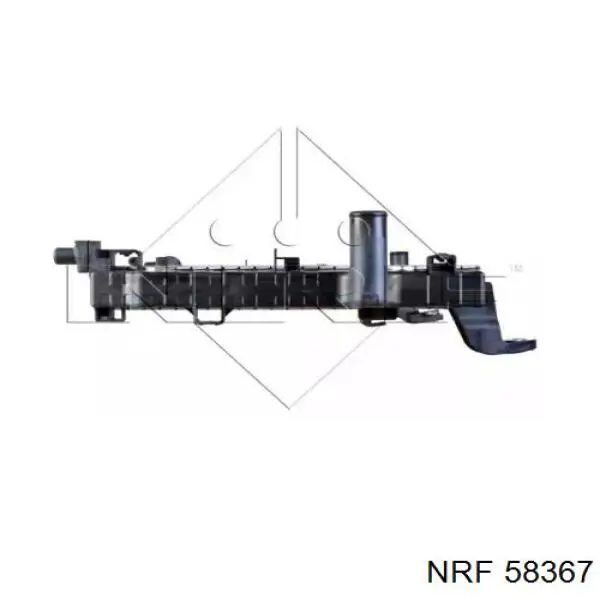 Купить 58367 NRF Радиатор водяной