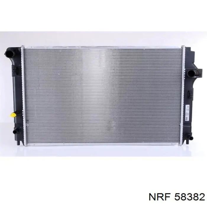Radiador refrigeración del motor 58382 NRF
