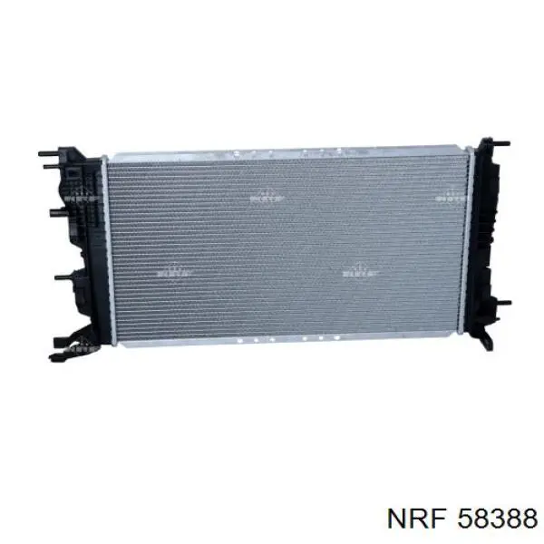 Radiador refrigeración del motor 58388 NRF