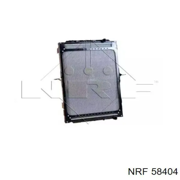 Radiador refrigeración del motor 58404 NRF