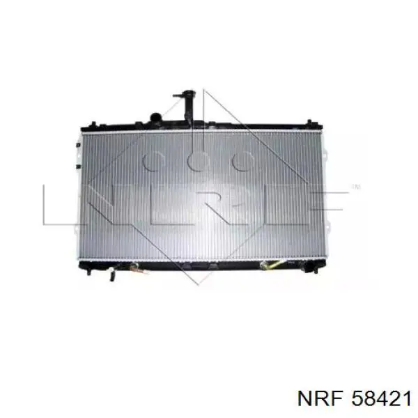 Купить 58421 NRF Радиатор водяной