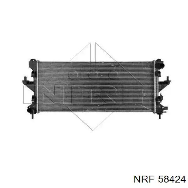 Радиатор 58424 NRF