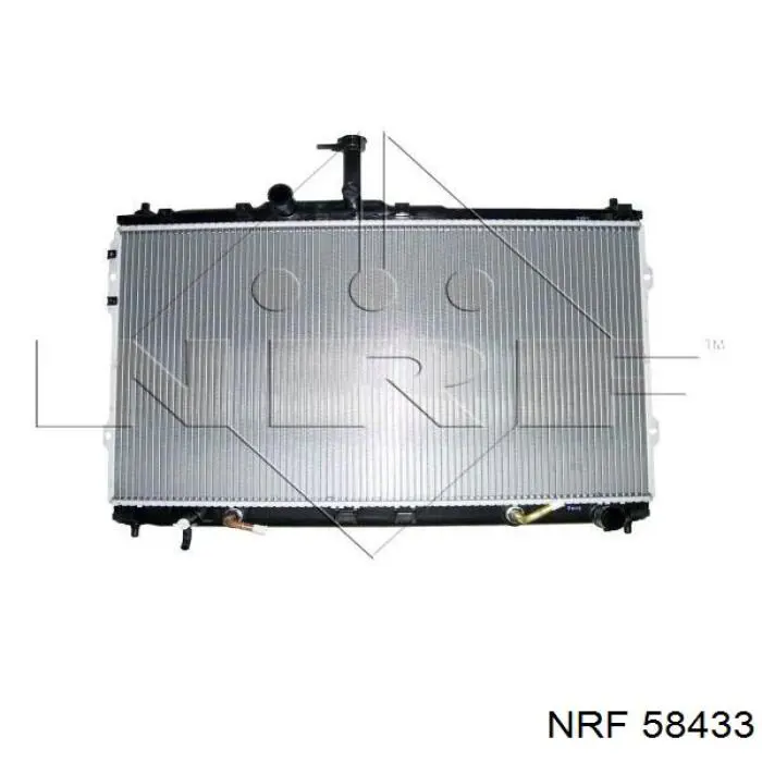 Купить 58433 NRF Радиатор водяной