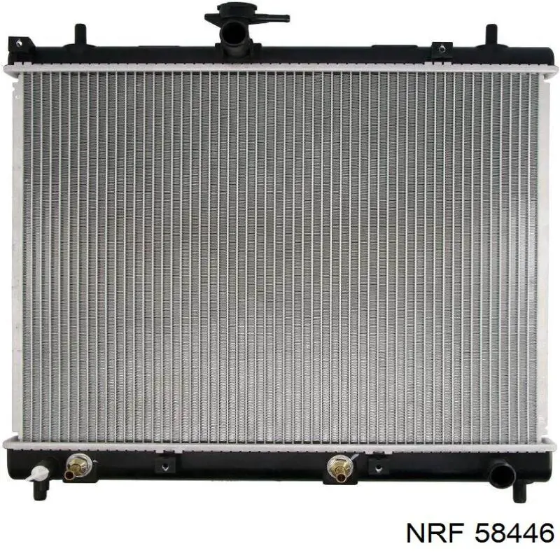 Radiador refrigeración del motor 58446 NRF