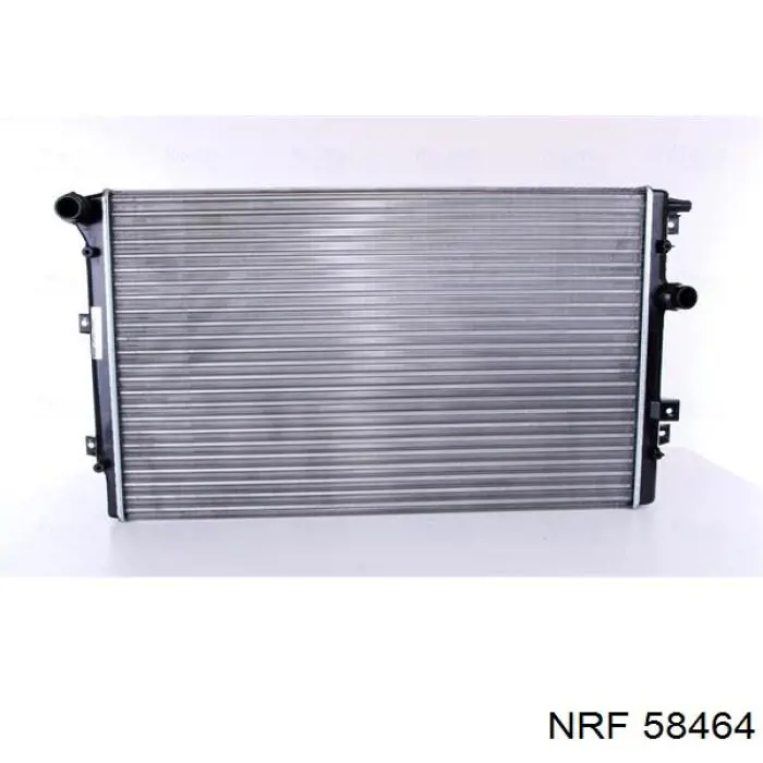 58464 NRF radiador de esfriamento de motor