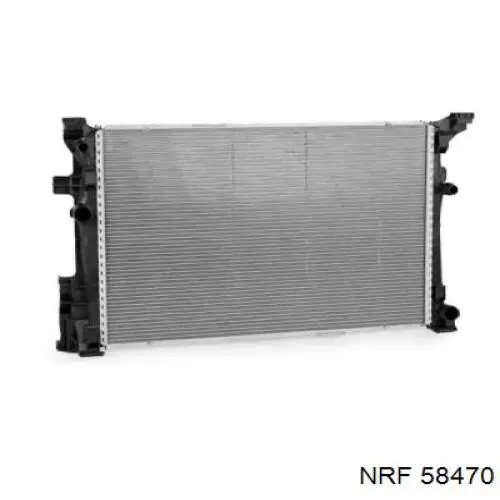 Радиатор охлаждения двигателя на Infiniti Q30  /QX30 